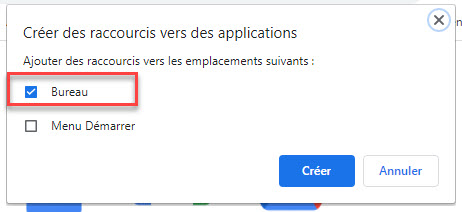 Gmail sur Windows 10